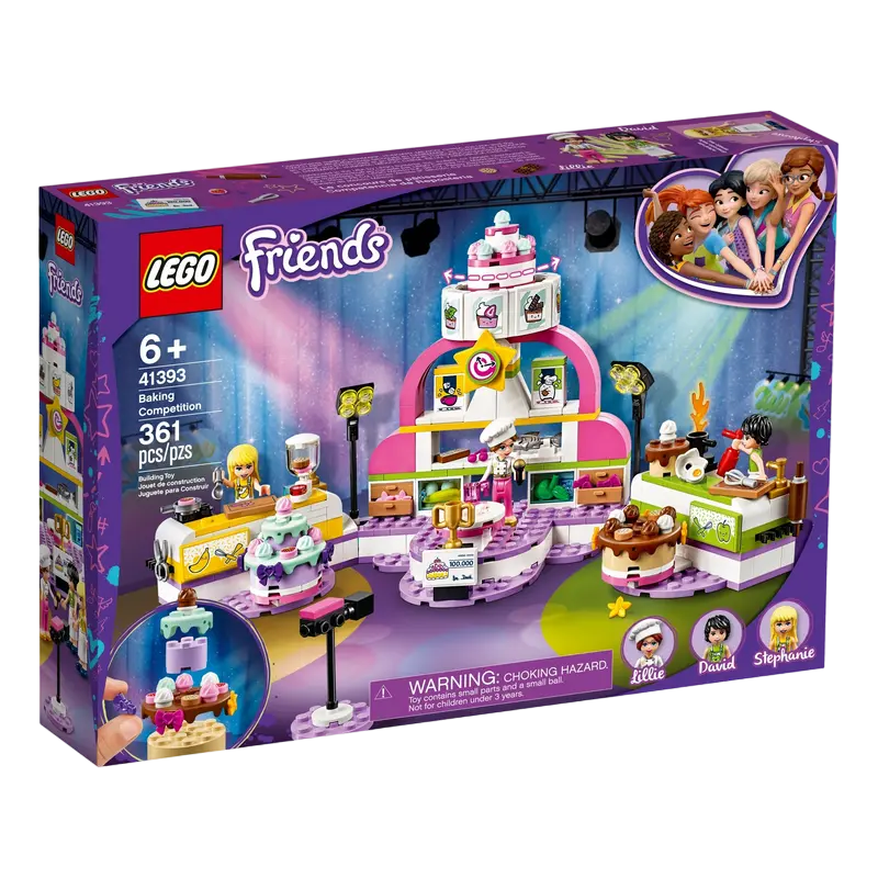 Конструктор LEGO Baking Competition Разноцветный