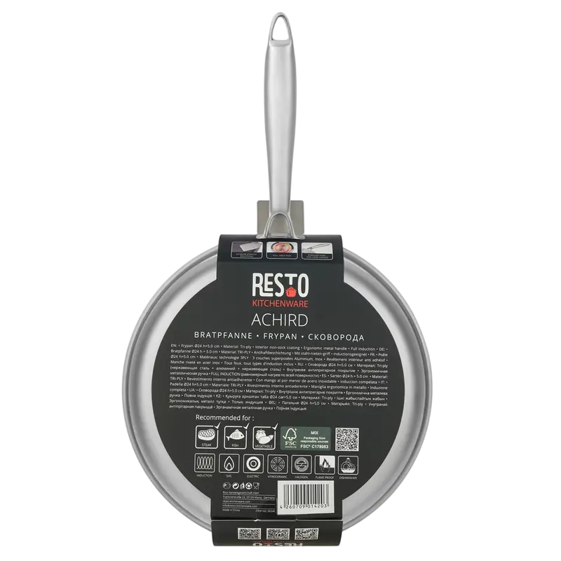 Сковорода RESTO Achird ACHIRD Нержавеющая сталь