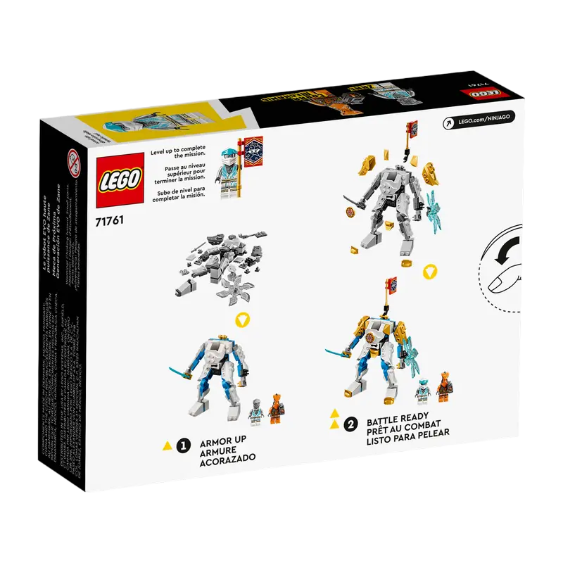 Конструктор LEGO Zane's Power Up Mech EVO Разноцветный