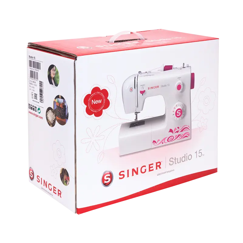 Mașină de cusut Singer Studio 15 Alb