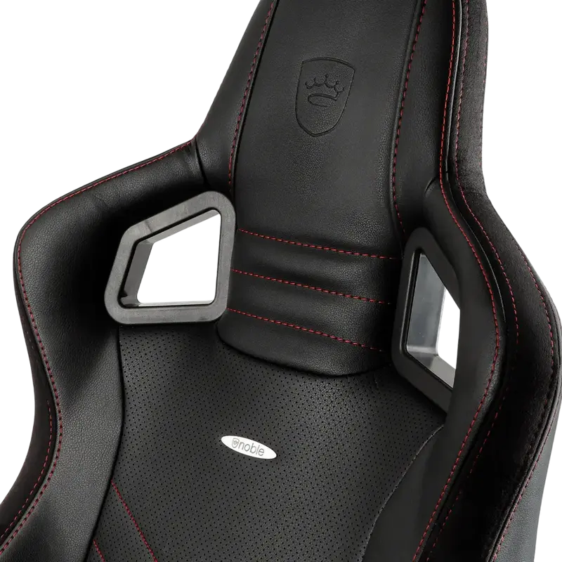 Scaun Gaming Noblechairs Epic PU Piele Negru/Rosu