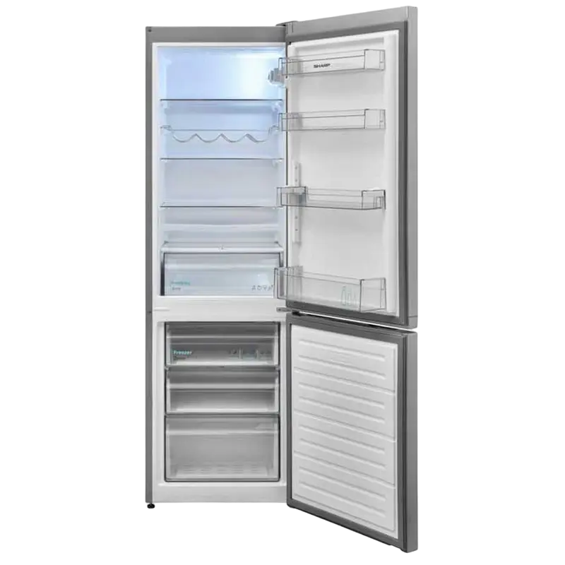 Frigider Sharp SJ-FBB04DTXSE-EU Argintiu