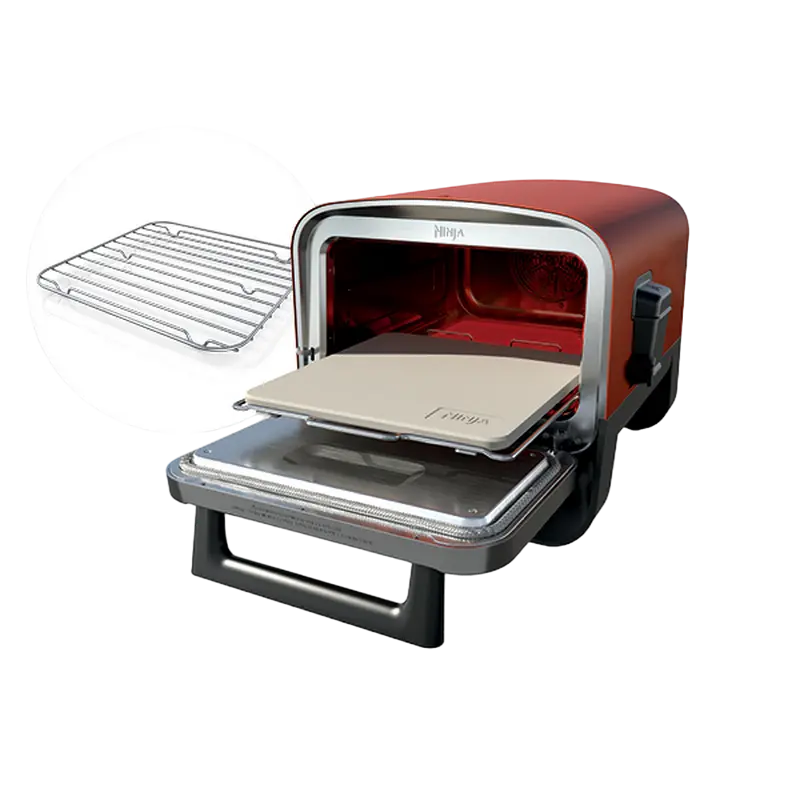 Электропечь Ninja Woodfire Красный