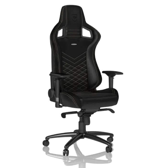 Scaun Gaming Noblechairs Epic PU Piele Negru/Auriu