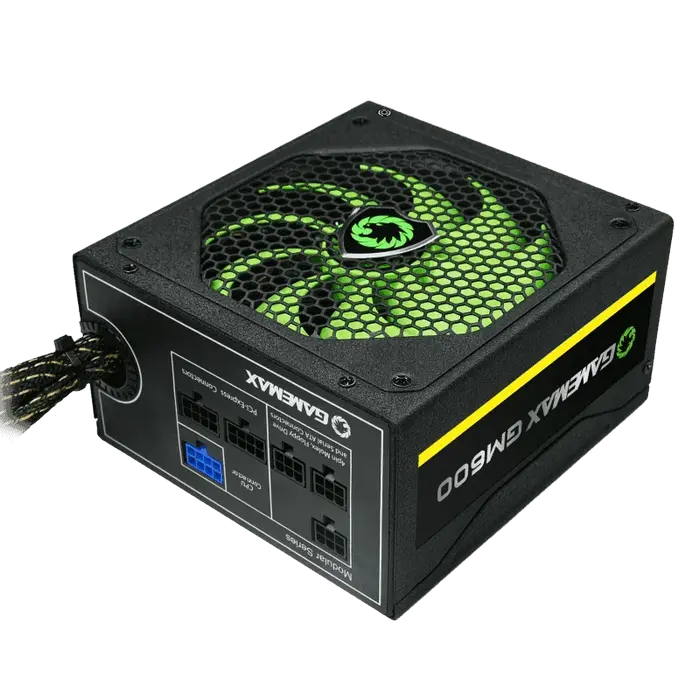 Tip Блок питания для компьютеров Gamemax GM-600 ATX Черный