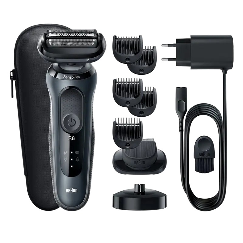 Aparat de ras electric Braun Series 6 60-N4500cs Gri