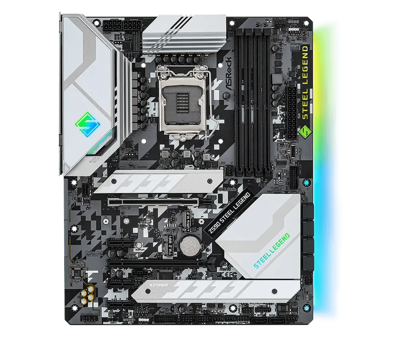 Материнская плата ASRock Z590 Steel Legend LGA1200 ATX