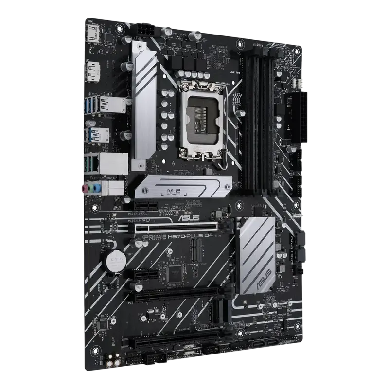 Материнская плата ASUS PRIME H670-PLUS D4 LGA1700 ATX