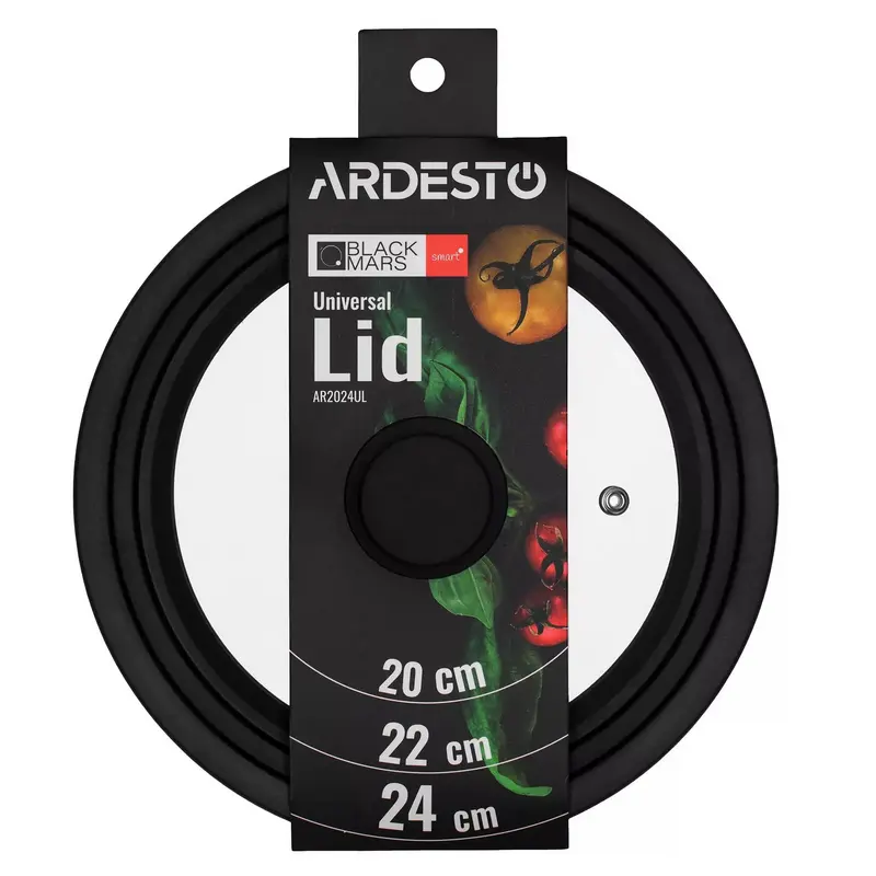 Крышка Ardesto Black Mars Smart Прозрачный