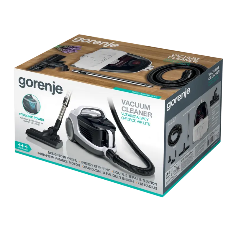 Пылесос Gorenje VCEA02GALWCY Белый