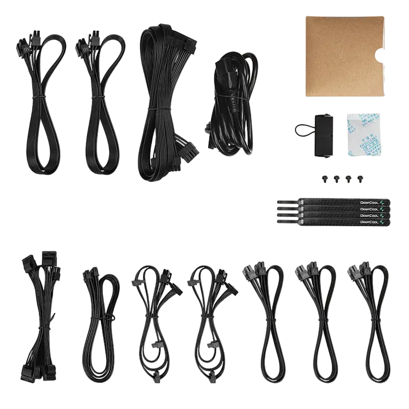 Tip Блок питания для компьютеров Deepcool PX1200G ATX Черный