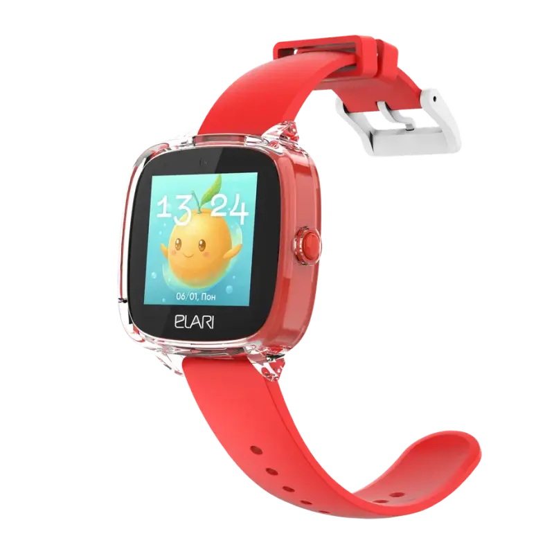 Детские часы Elari KidPhone Fresh 4G Красный