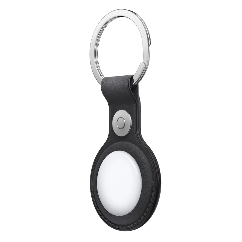 Чехол для трекера Airtag Apple AirTag FineWoven Key Ring Чёрный