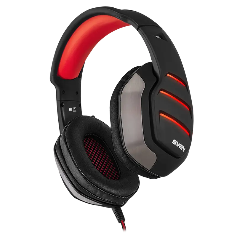 Căști SVEN AP-U997MV Negru/Roșu