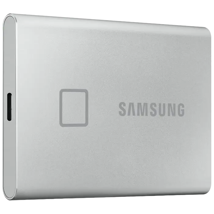 Внешний портативный SSD накопитель Samsung T7 Touch 1 ТБ Белый