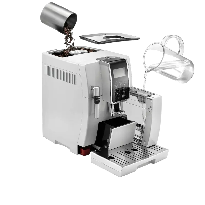 Aparat de cafea DeLonghi ECAM350.35W Alb