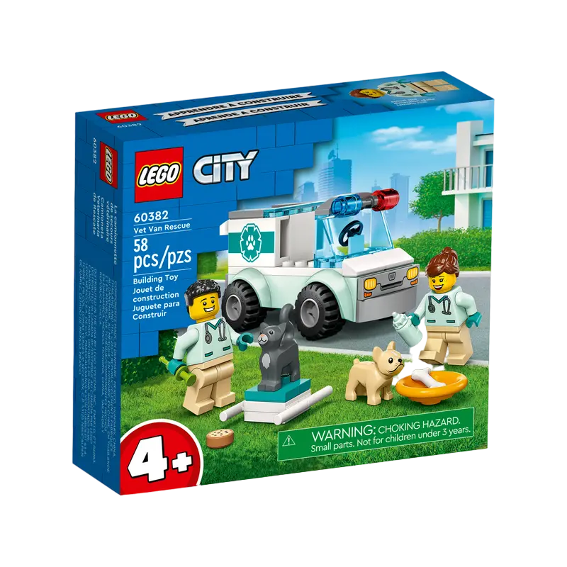 Конструктор LEGO Vet Van Rescue Разноцветный