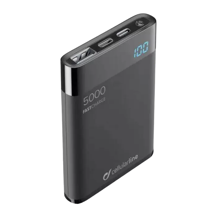 Acumulator extern Cellularline FreePower MANTA Negru