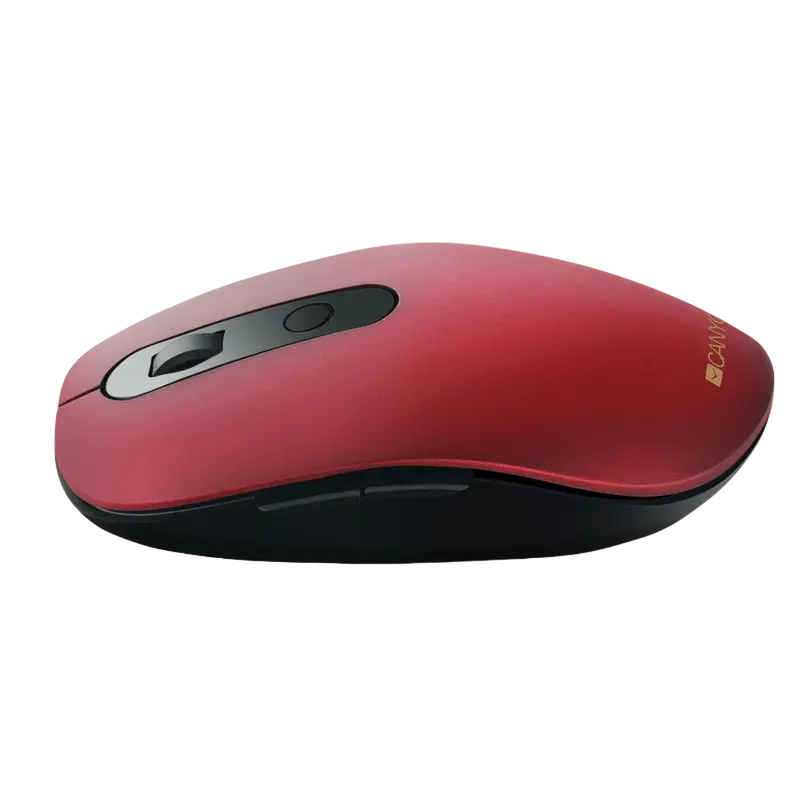 Mouse Wireless Canyon MW-9 Fără fir Roșu
