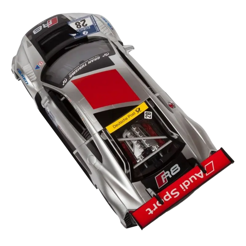 Jucărie cu telecomandă Rastar Audi R8 Argintiu