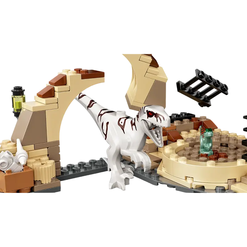 Constructor LEGO Atrociraptor Dinosaur: Bike Chase Multicolor