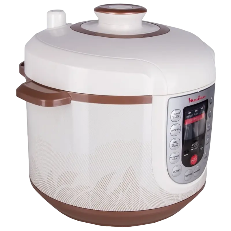 Мультиварка-скороварка Moulinex ME858D32 Коричневый | Белый