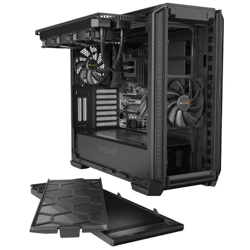 Carcasă PC be quiet! SILENT BASE 601 Midi-Tower Negru