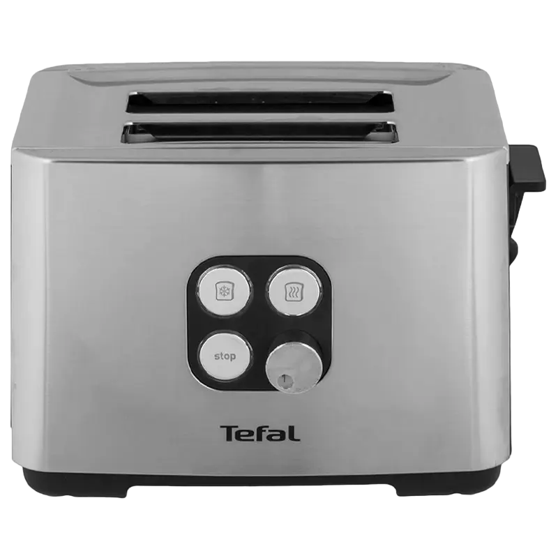 Тостер Tefal Cube Черный/ Нержавеющая Сталь