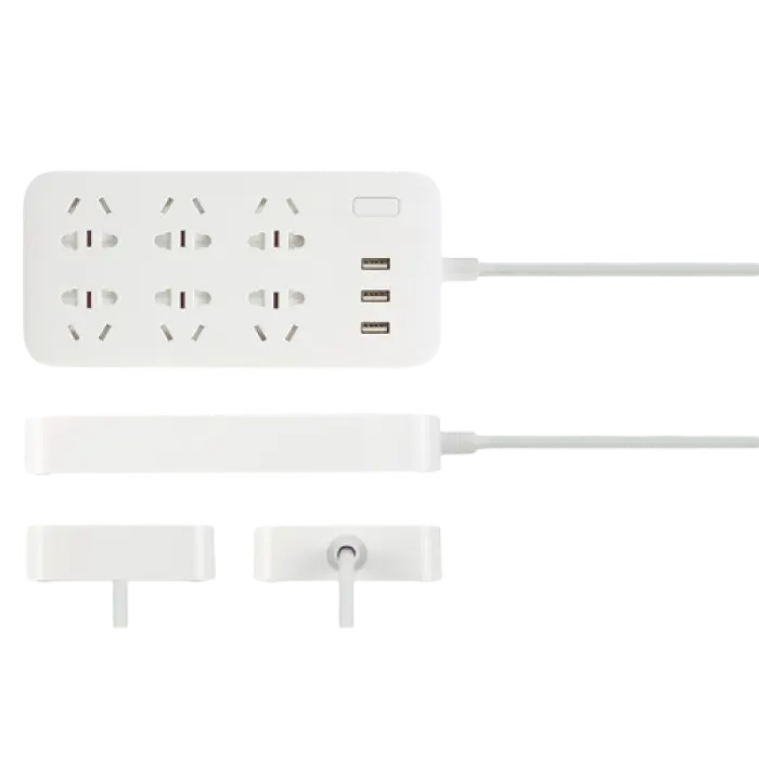 Зарядное устройство Xiaomi Mi Power Strip 3 USB Белый