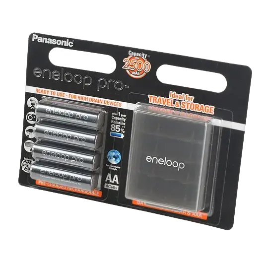 Аккумуляторы Panasonic Eneloop Pro BK-3HCDEC4BE AA