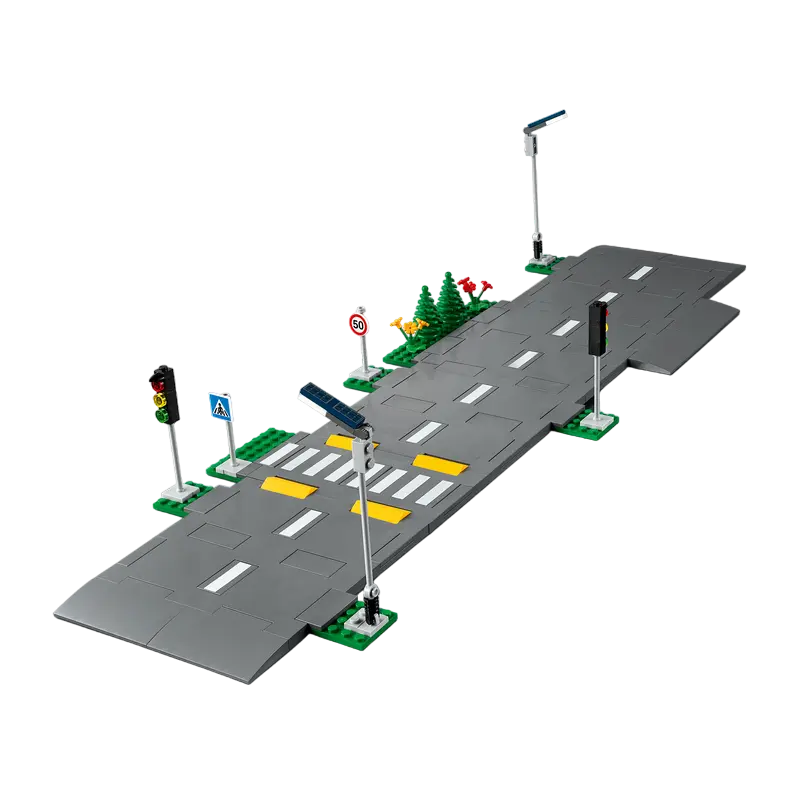 Constructor LEGO Road Plates Gri