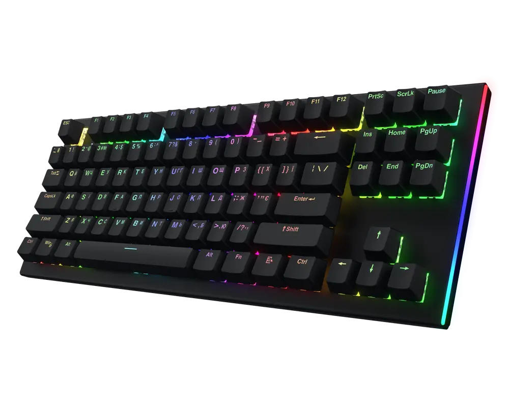 Клавиатура HATOR Gravity X TKL Механический Черный