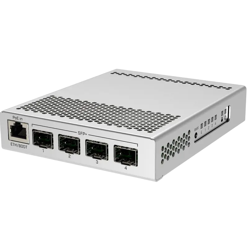 Comutator Router MikroTik CRS305-1G-4S+IN Argintiu