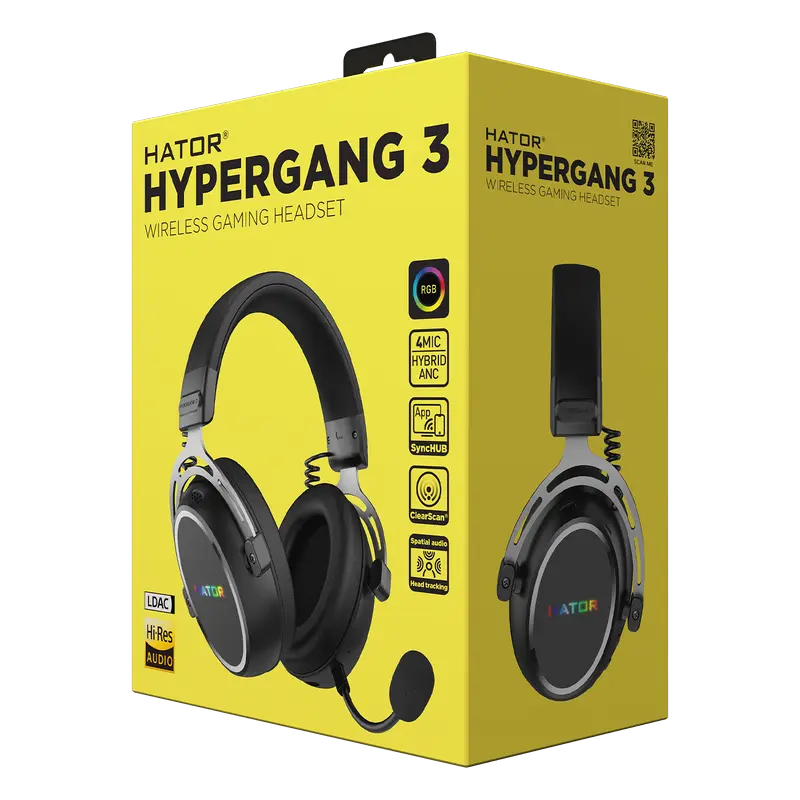 Наушники HATOR Hypergang 3 Чёрный