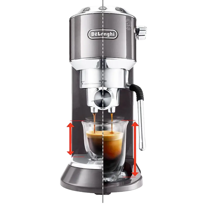 Кофеварка рожковая DeLonghi EC885.GY Серый