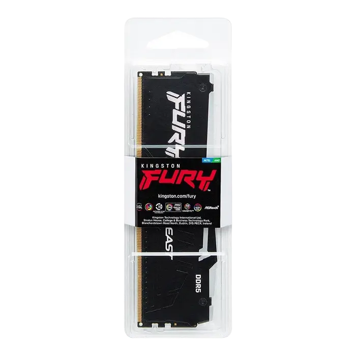 Memorie RAM Kingston FURY Beast RGB FURY Beast 16GB Negru