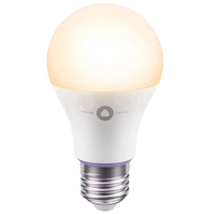 Умная лампочка Yandex YNDX-00501 Белый, Холодный Белый, Теплый Белый