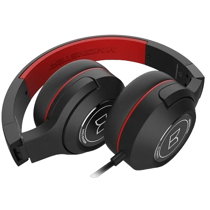 Căști Monster Clarity 50 Negru/Rosu