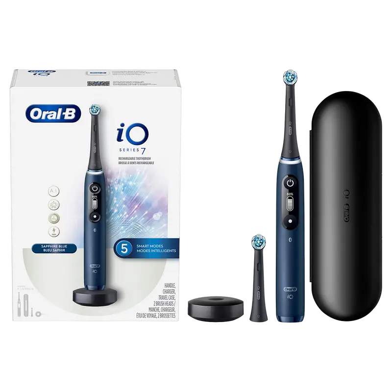 Periuță de dinți electrică Pentru adulți Braun Oral-B iO 7 Albastru