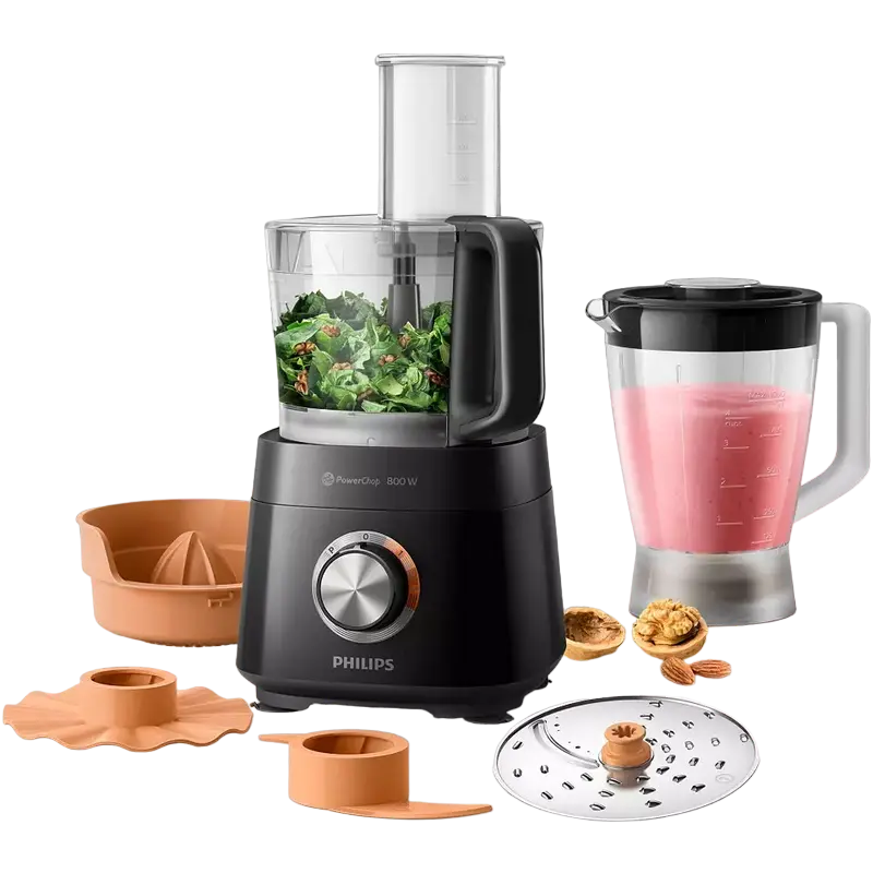 Кухонный комбайн Philips HR7530/10 Чёрный