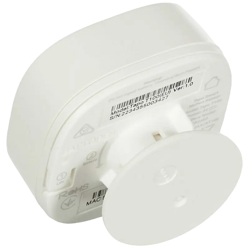 Умный датчик движения TP-LINK Tapo T100 Белый