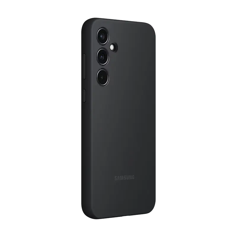 Чехол Samsung Galaxy A55 Silicone Case Силиконовый Чехол Чёрный