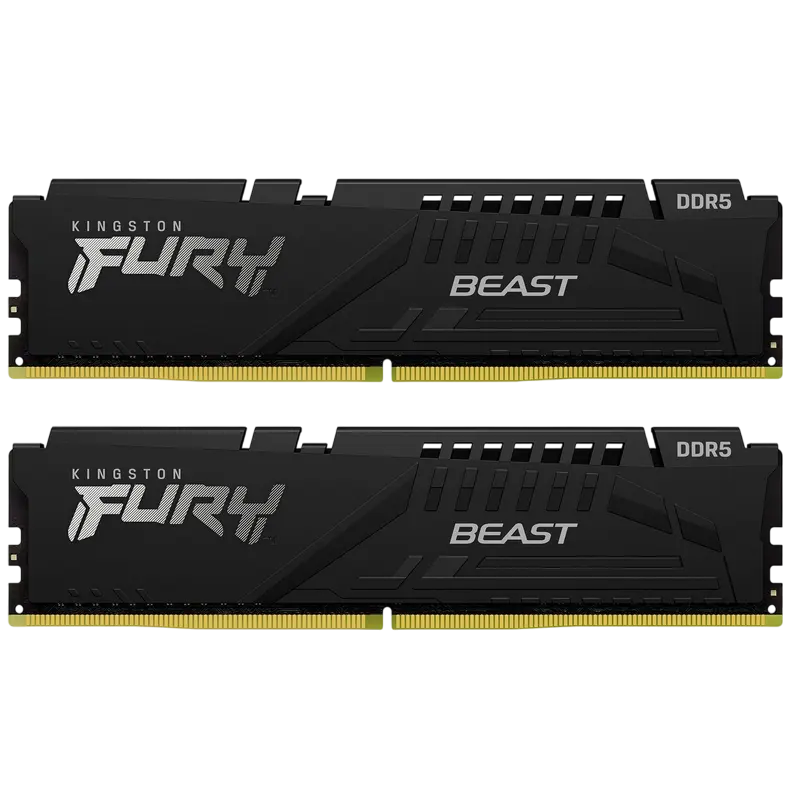 Оперативная память Kingston FURY Beast FURY Beast 64 ГБ Чёрный
