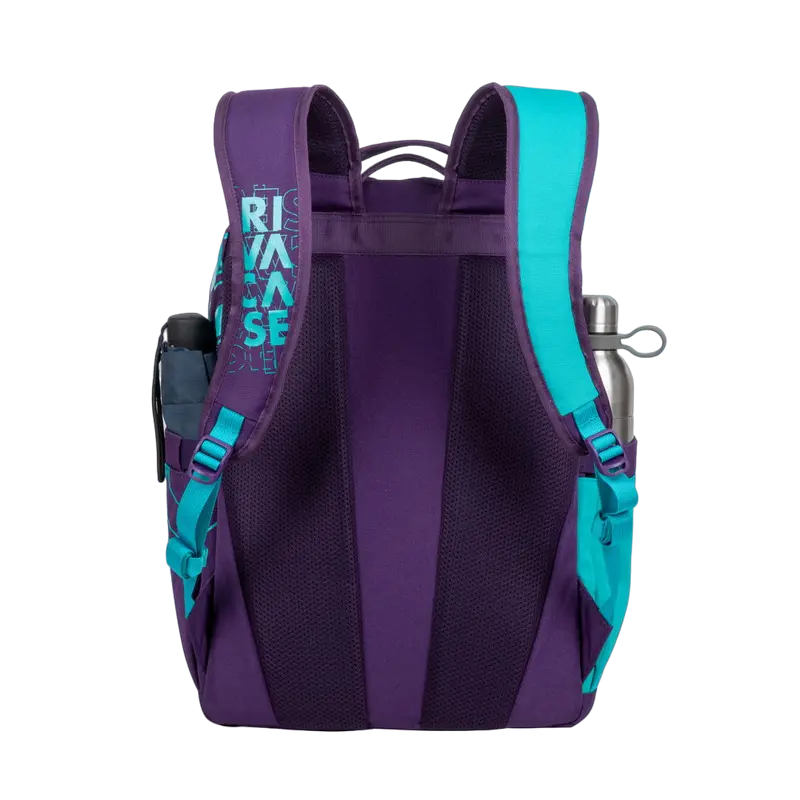 Повседневный рюкзак Rivacase Heide Фиолетовый/Аквамарин