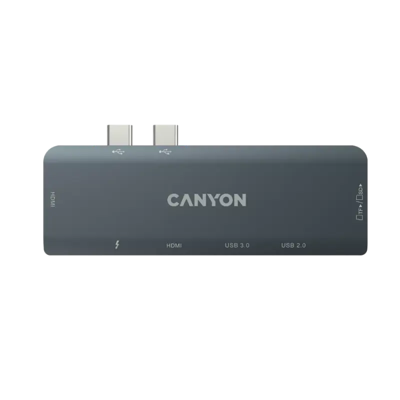 USB-концентратор Canyon DS-5B Серый