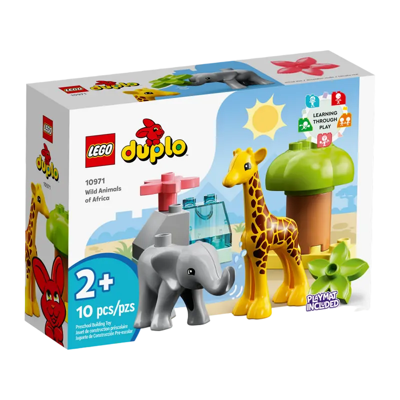 Конструктор LEGO Wild Animals of Africa Разноцветный