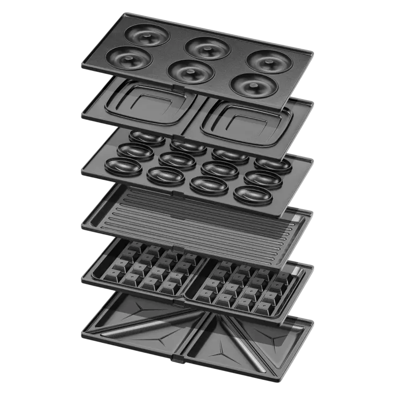 Сэндвичница-Мультипекарь Ardesto SM-H600B Чёрный