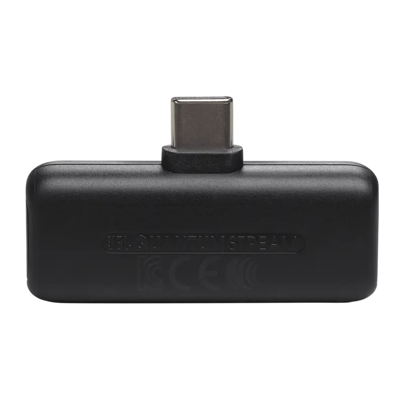 Портативный записывающий микрофон JBL Quantum Stream USB-C Беспроводной Черный