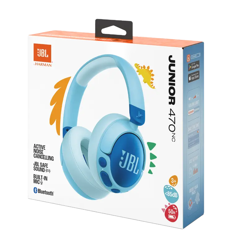 Căști JBL JR470NC Albastru