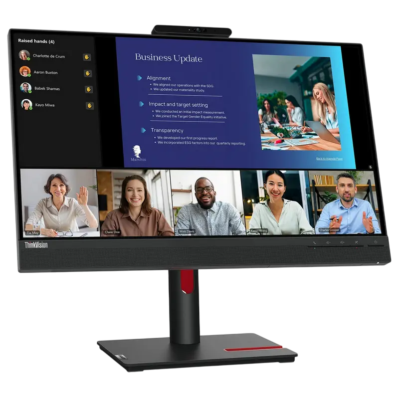 Монитор Lenovo ThinkVision T27i-33 Raven Black